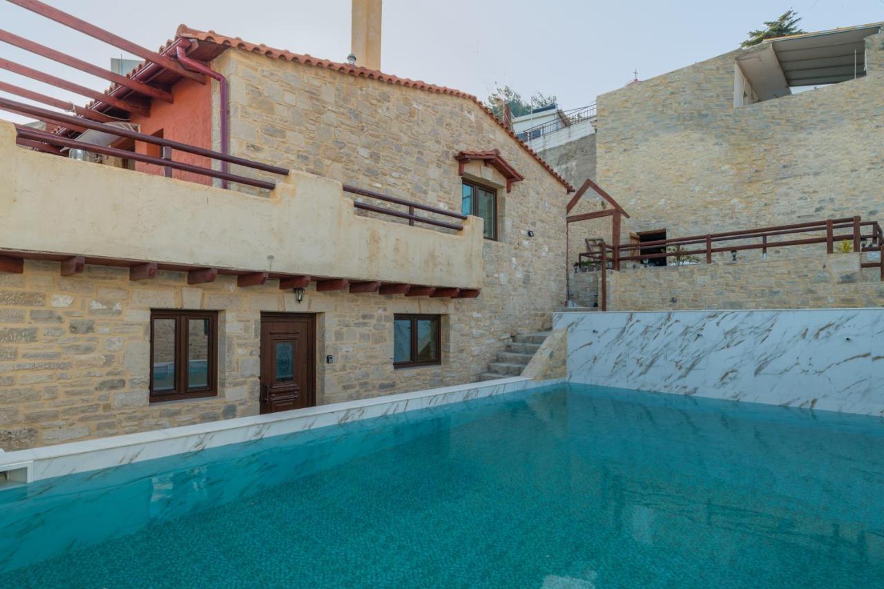 Draganigo Luxury Stone Houses 40 Min From Matala Ano Moulia Exterior photo