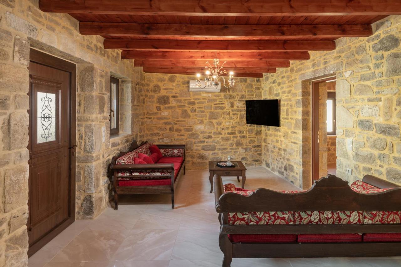 Draganigo Luxury Stone Houses 40 Min From Matala Ano Moulia Exterior photo