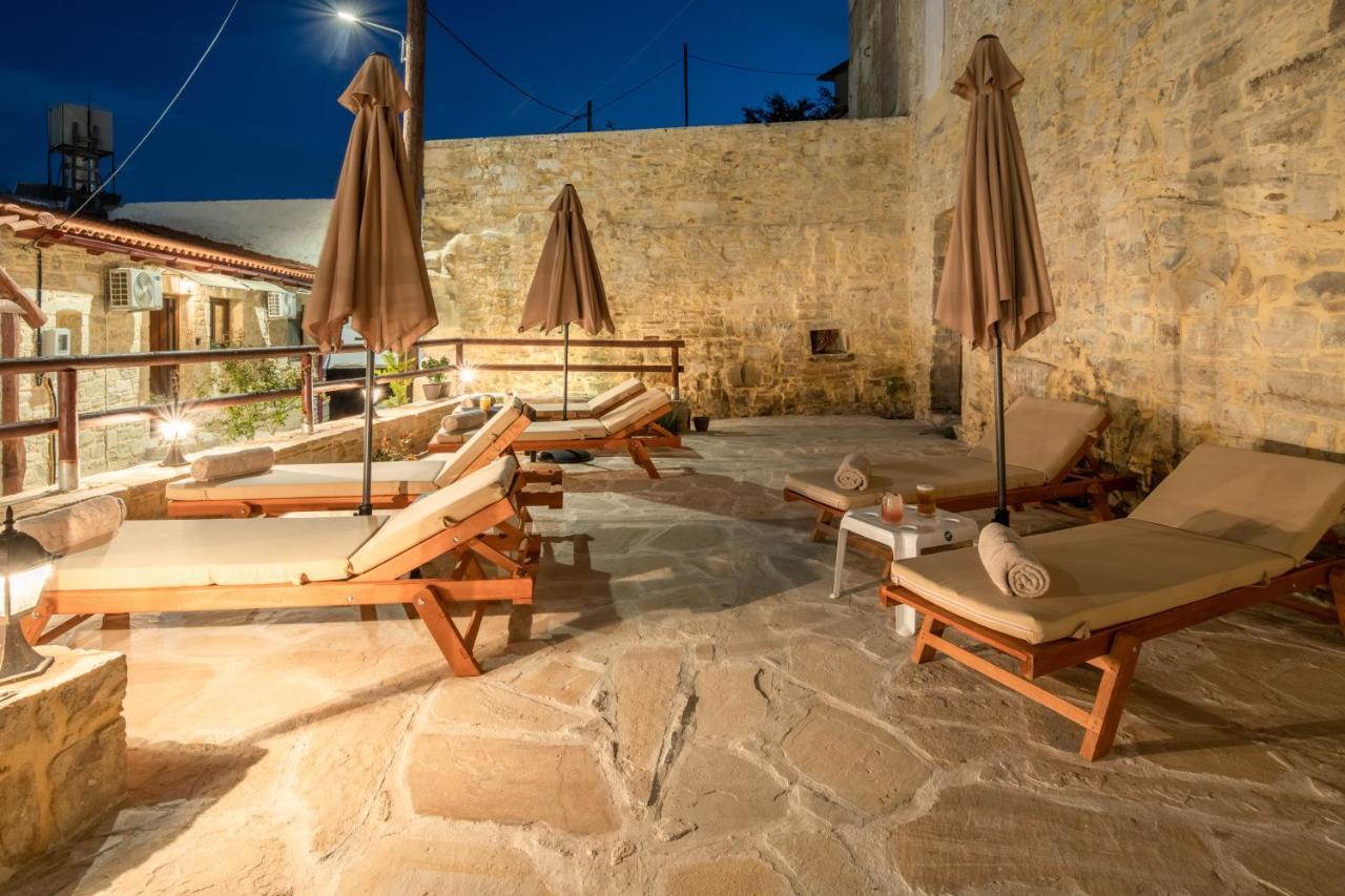 Draganigo Luxury Stone Houses 40 Min From Matala Ano Moulia Exterior photo