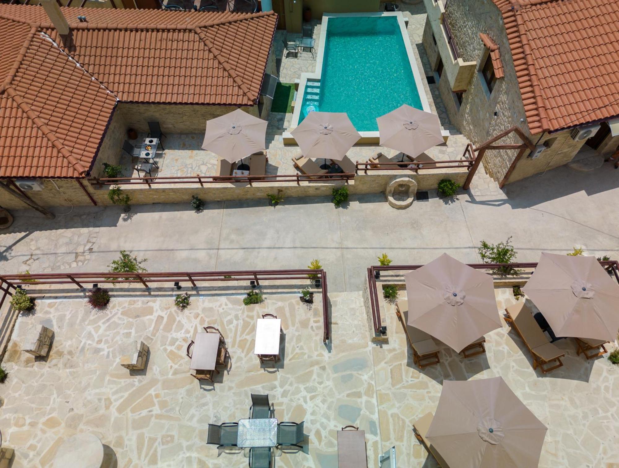 Draganigo Luxury Stone Houses 40 Min From Matala Ano Moulia Exterior photo